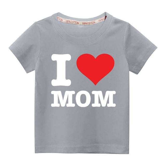 T-Shirts pour Enfants Col Rond Coton Unis T-Shirts Garçons Filles Manches Courtes Tout-Petits Confort Doux T-Shirt sous-Vêtement Hauts