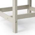 thumbnail image 5 of WestinTrends Ashore Outdoor HDPE Patio Classic Dining Arm Chair, Sand, 5 of 16