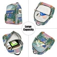 thumbnail image 5 of FORMRS Mini Backpack Purse for Women Travel Daypack Casual Shoulder Bag, Boat Seaside, 5 of 7