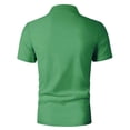 thumbnail image 6 of Zylanna Men's Polo Shirts, Short Sleeve Quick-Dry Casual Moisture Wicking Performance Tops for Golf Green, 6 of 6