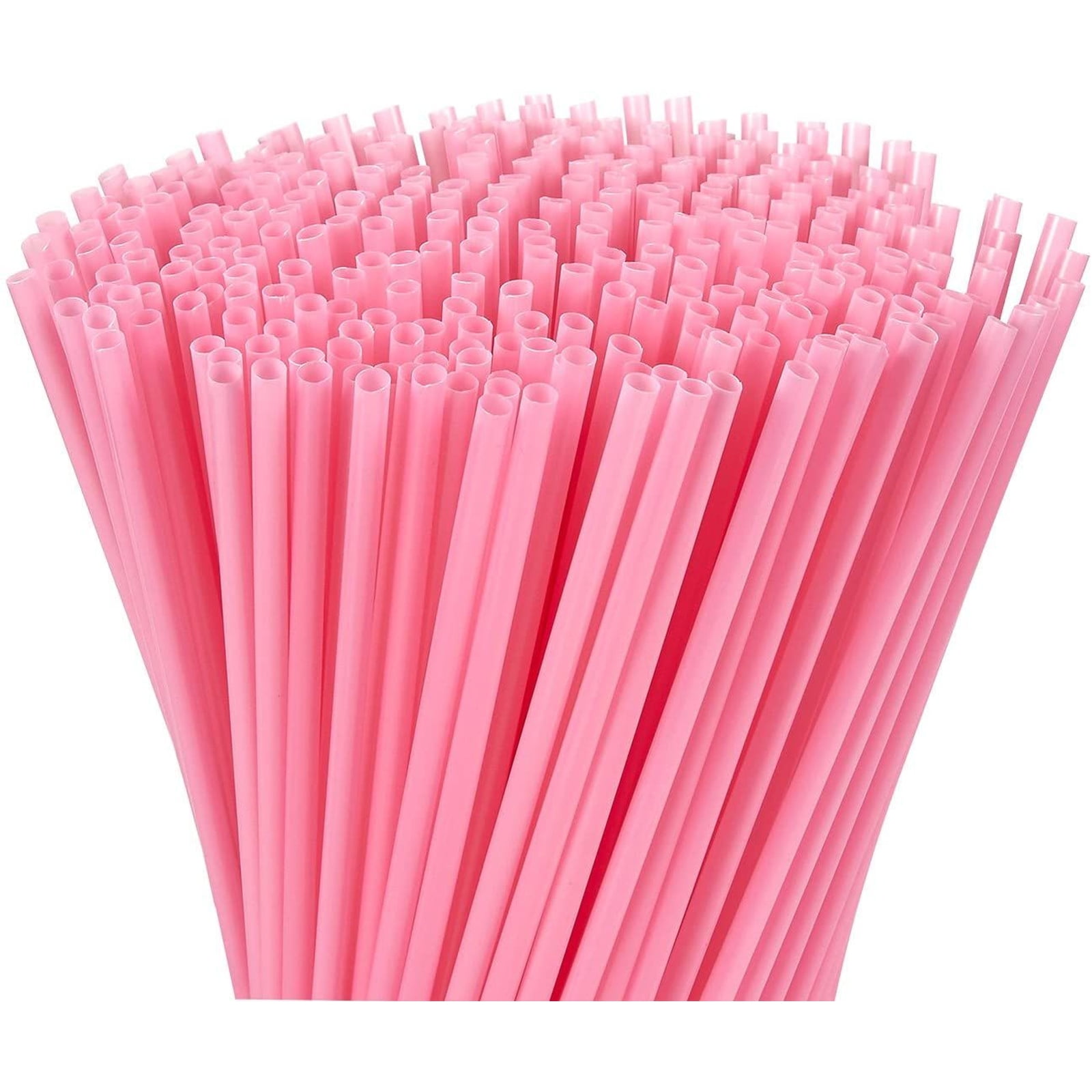 100Pcs Disposable Flexible Straws Plastic Drinking Supplies by BByu 