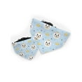 thumbnail image 3 of Baby Blue Royal Cat Cartoon Bandana  -Image by Shutterstock,  Medium, 3 of 4