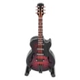 thumbnail image 3 of Guitar Model Mini Exquisite Musical Instrument Decorative Handicraft Ornament for Home Office Decoration, 3 of 14