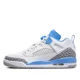 thumbnail image 2 of Jo r-dan SPIZIKE LOW mens sneakers FQ1759-141 white university blue US Size 11.5, 2 of 6