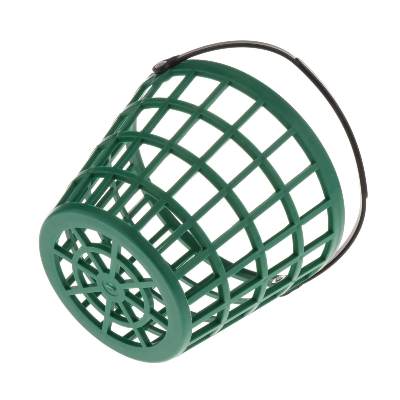 Colaxi Range Basket, Golf Ball Tennis Balls, Egg Collection Carrying Buckets Golf Balls Storage Container with Carry Handle for Outdoor Indoor - Holds 50 Balls