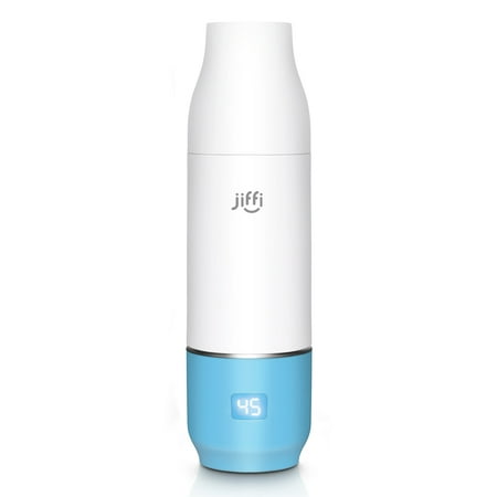 Portable Bottle Warmer and Formula Dispenser Heat Warm Baby Bottles On The GO USB Rechargeable Battery
