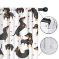 thumbnail image 4 of Blackout Kids Curtains,Dachshund and Heart Childrens Insulated Curtains Set Of 2,Bedroom Essentials,Toddler Room Decor 42x84in(106x213cm), 4 of 4