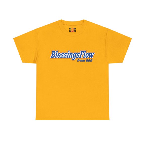 DJH Apparel | Blessings Flow From God Christian Unisex T-shirt