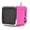 Pink, variant on Joernso Portable Rechargeable TF Mini USB LED Speaker Music FM Radio Stereo