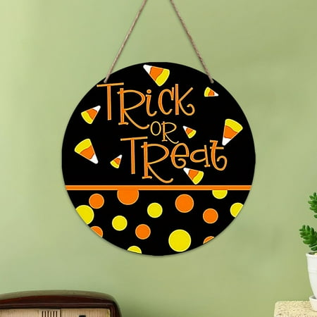 

Hot Sale Halloween Party Scene Layout Decoration Wooden Door Number Ornaments