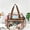 Brown, variant on 1PC Clear PVC Tote Bag, Transparent Security Compliant Shoulder Bag for Work, Sports Games, Gym & Concert Events