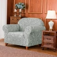 thumbnail image 2 of Subrtex 1-Piece Jacquard Damask Sofa Slipcover Soft Stretchy Couch Cover, 2 of 6