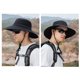 thumbnail image 5 of Harhinhe-Sombrero de pescador con protección solar, sombrero de verano para hombre, sombrero de ala grande para el sol, Montañismo al aire libre, sombrero para el sol impermeable de secado rápido, 5 of 5