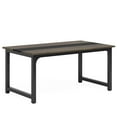 thumbnail image 5 of Resenkos Study Writing Desk, Computer Desk,Simple Conference Table, Rectangular Meeting Table Computer Desk,Gray, 5 of 5