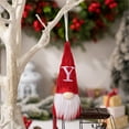 thumbnail image 4 of Christmas Tree Decorations, Gnomes 26 Letter Pattern Ornaments, Gnomes A - Z Ornament for Xmas Tree Thanksgiving Party Indoor Window Door Decor, 2.8x6.7 Inch, 4 of 4