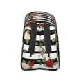 thumbnail image 3 of Sikiie Rose Flowers Print Flip Double-layer Pencil Case, All-purpose Stationery Bag for Study and Office, Zipper Design, Unisex, 3 of 7