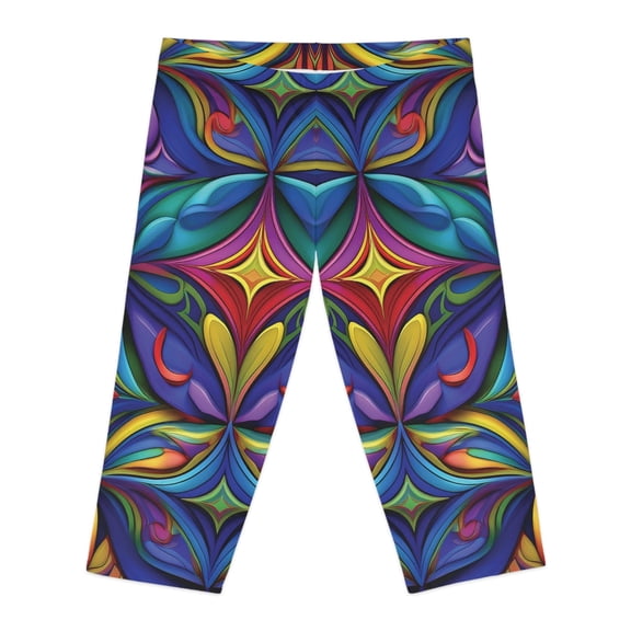 Animal Capri Leggings