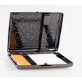 thumbnail image 4 of SURJDE Retro Metal Cigarette Case -Double Sided Spring Clip Open Cigarette Box for 20 100mm Cigarettes, Pocket Holder Credit Card Holder Protective Security Wallet for Men and Women (100's 20p, 4 of 7