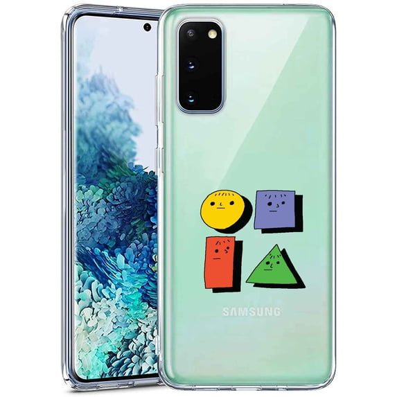 TalkingCase Slim Phone Case Compatible for Samsung Galaxy S20 FE 4G/5G,(Not S20),Shape 1 Print,Lightweight,Flexible,Soft, USA