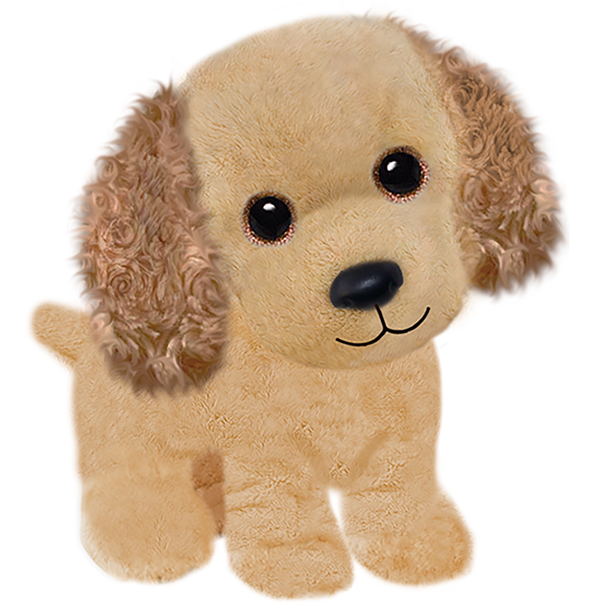 First and Main - Wuffles Cocker Spaniel Plush Dog, 7 Inches Sitting - Walmart.com