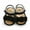 Black, variant on Baby Flower Fashion Soft-soled Non-slip Toddler Shoes
