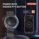 thumbnail image 2 of Adjustable Bluetooth PTT Headset with Strap, Compatible with Zello, iOS & Android Devices, 2 of 4
