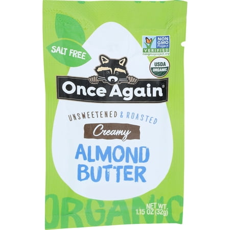 Once Again Almond Butter - Organic - Original - Squeeze Pack - 1.15 oz - case of 10