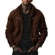 thumbnail image 2 of Ceisia Men's Zipper Closure Functional Pockets Solid Color Jacket - 98%Cotton-2%Spandex for Daily & Outdoor Wear Gift, 2 of 6