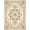 Beige Tan, Pattern 17, variant on ODIKA 8'x10' Washable Area Rug Durable, Non-Slip Neutral Boho Vintage Interlocking Trellis Border Cream Beige Flowing Dynamic for Living Room, Under Sectional, Family