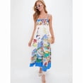 thumbnail image 3 of 2026 New Style Elegant High-Waisted Printed Suspender Dress, 3 of 6