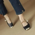 thumbnail image 3 of longantii Mary Jane Shoes for Women Slip on Dressy Ballet Shoes for Women New Trendy Non-Slip Shoes for Casual Work Office Black, 3 of 4
