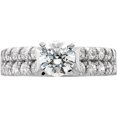 thumbnail image 4 of 14K White Gold Lab Grown Diamond Si1/Si2, G H I, Semi-Mount Engagement Rin (Size 7) Made In India rm8962e-100-wlg, 4 of 5