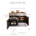 thumbnail image 2 of Aga Ael481dfab Elise Series 48" Wide 6 Cu. Ft. Free Standing Dual Fuel Range - Salcombe, 2 of 7