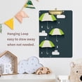 thumbnail image 7 of Coolnut Umbrella Clouds Creative 12.5"x9" Clipboard, Acrylic Fashion Letter A4 Size Clipboards with Metal Clip for Nurses, Students,Teacher,Women, Man-Gold12x9in, 7 of 7