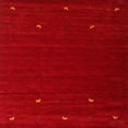 thumbnail image 1 of Ahgly Company Indoor Square Contemporary Orange Red Abstract Area Rugs, 8' Square, 1 of 6