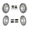 thumbnail image 1 of Transit Auto Front Rear Coated Disc Brake Rotors and Ceramic Pads Kit for Car 2022-2023 Hyundai Kona AWD with Electric Parking KGC-102405, 1 of 11