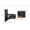 thumbnail image 2 of 1indivual Bike Lock, Bike Chain Lock, Heavy Duty Alloy Steel, Bicycle Foldable Lock with Mounting Bracket, Anti-Theft Strong Security,, 2 of 5