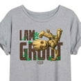 thumbnail image 3 of Marvel Guardians of the Galaxy - I Am Groot - Women's Oversized Graphic T-Shirt, 3 of 5