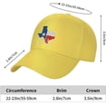 thumbnail image 4 of Texas - Distressed Texas map Gifts Baseball Cap Men Hat Women Dad Hat Sun Hat Adjustable Trucker Hat Cowboy Hat Black, 4 of 9