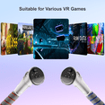 thumbnail image 4 of VR Accessories Handle Attachments for Meta Ouclus Quest3/Quest3S, Dual Handles and Long Stick Handle Extension Grips to Play Multiple VR Games, Gorilla Tag Long Arms Grips Beat Saber Golf Club, 4 of 7