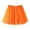 Orange, variant on Tutu Skirt Short Mesh Tutu Skirt with Star Sequins for Women Adult Dancing Ballet and Party Glitter Skirt Sky Blue One Size