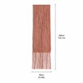 thumbnail image 4 of Boho Fall Table Runner with Sheer Wrinkled Texture, Farmhouse Table Decor for Thanksgiving Dining, Neutral Table Runner for Autumn, 1 Pack, 4 of 9