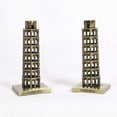 thumbnail image 4 of Tour Rétro Inclinée de Pise Décor Aménagement Ornement en Métal Artisanat Miniatures (Bronze), 4 of 8