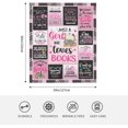 thumbnail image 5 of Christmas Book Lovers Gifts for Women, Bookish Gifts for Book Lover Women, Book Club Gifts for Readers Throw Blankets 60" x 50", Xmas Book Lover Gifts for Reading Lovers/Librarian/Bookworm/Book Nerd, 5 of 6