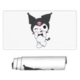thumbnail image 2 of Alfombrilla de ratón Kuromi para juegos, alfombrilla de ratón grande, alfombrilla de ratón de goma antideslizante para trabajar, jugar, oficina, 15,8 x 29,5 pulgadas, 2 of 5
