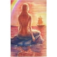 thumbnail image 4 of GZHJMY Painting Fantasy Mermaid Kitchen Towels Set of 6 Dishcloths Hand Towels Tea Towels Ultra Absorbent for Cleaning Washing Drying Dishes Tableware 28'' x 18'', 4 of 7