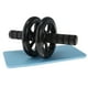 thumbnail image 2 of Equipos Rueda abdominal Rodillo de cintura Ejercicio silencioso Negro, 2 of 9