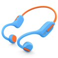 thumbnail image 1 of Auriculares inalámbricos para niños con micrófono abierto iFECCO Bluetooth 5.3, color azul, 1 of 7