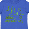 thumbnail image 4 of Inktastic Life's Better Mountains Girls Toddler T-Shirt, 4 of 5