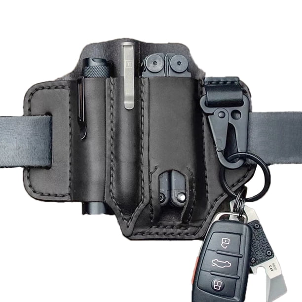 Edc Organizer Belt Loop Leather Multitool Holder Para Pen Flashlight Tools Y Edc Gear Monstrate AP007991-04